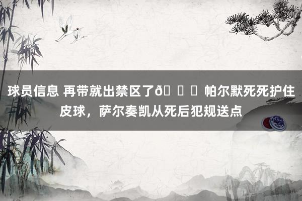 球员信息 再带就出禁区了😂帕尔默死死护住皮球，萨尔奏凯从死后犯规送点